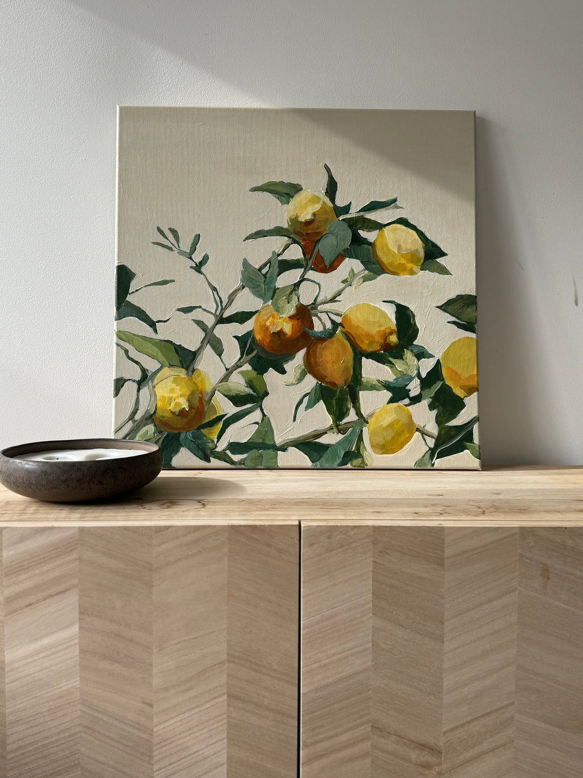 Picture on canvas, acrylic 120 x 120cm