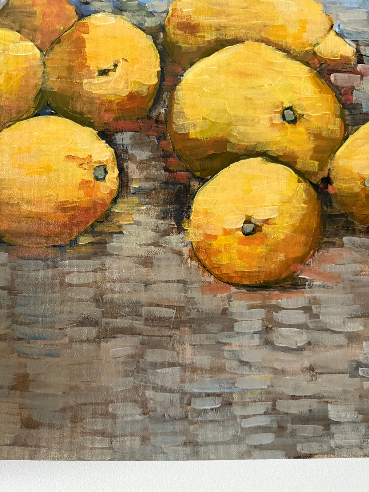 Picture on canvas, acrylic 120 x 120cm